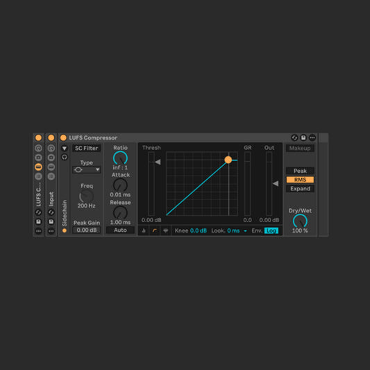 LUFS Compressor for Ableton Live