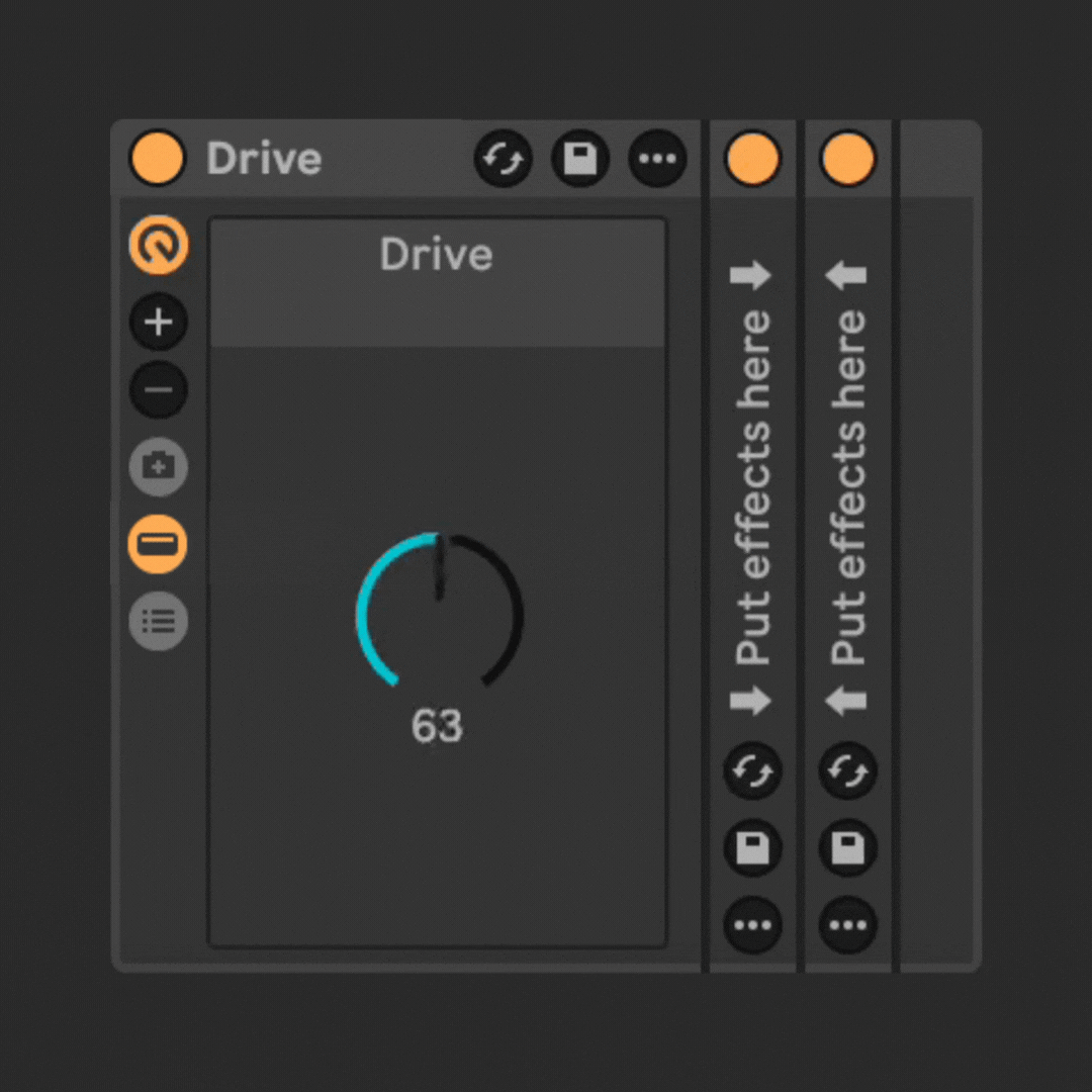 Drive Rack for Ableton Live